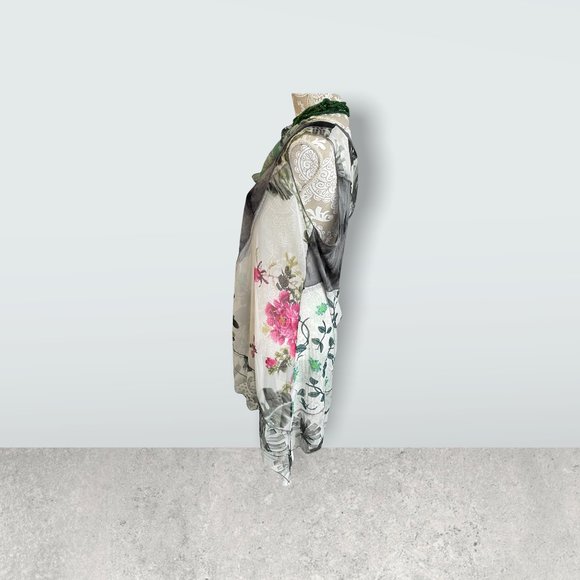 Vintage Concept Long chiffon women's tank top size medium. - Picture 5 of 8